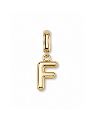 Bubble Initial Clip Charm