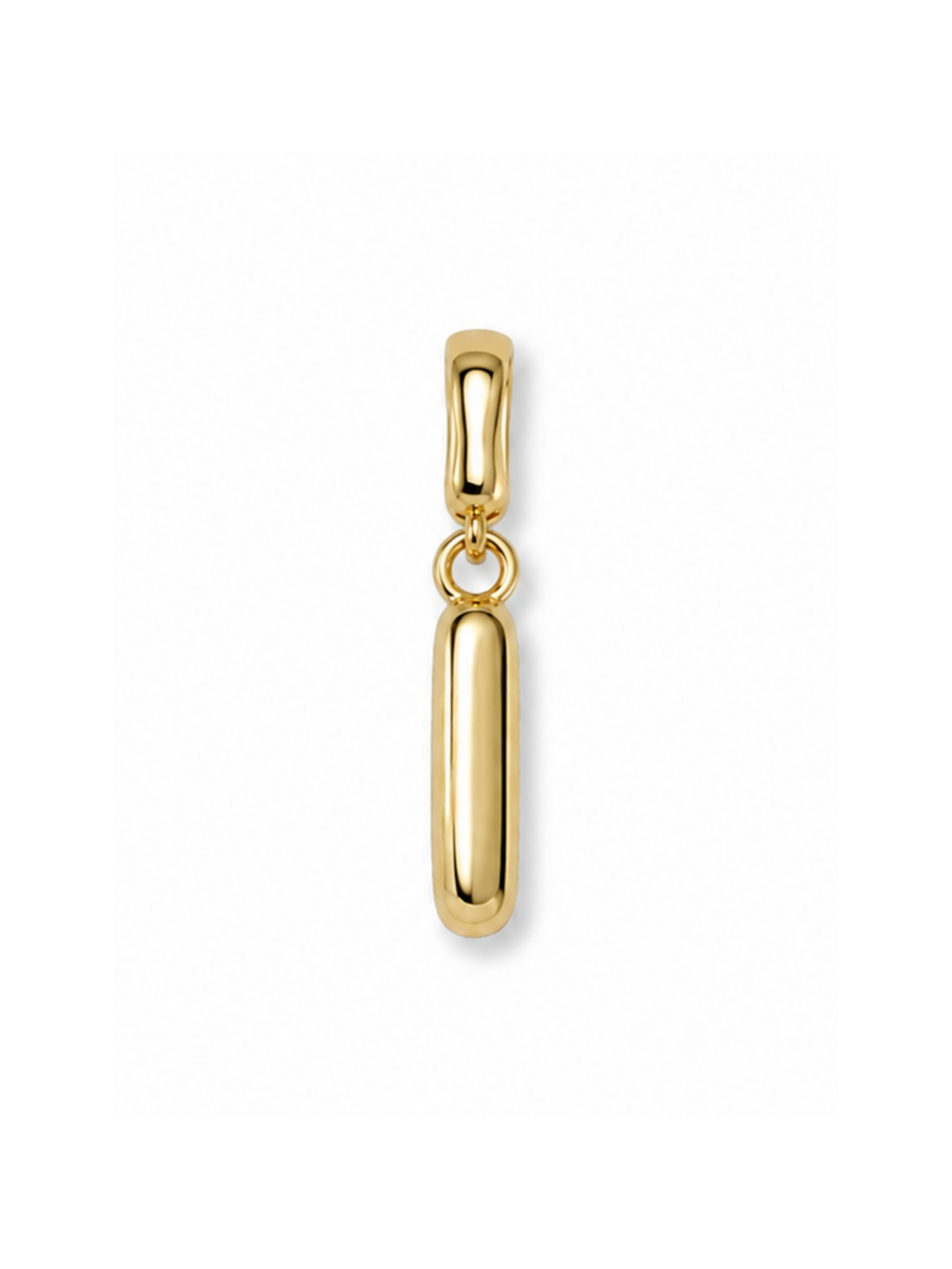 Bubble Initial Clip Charm