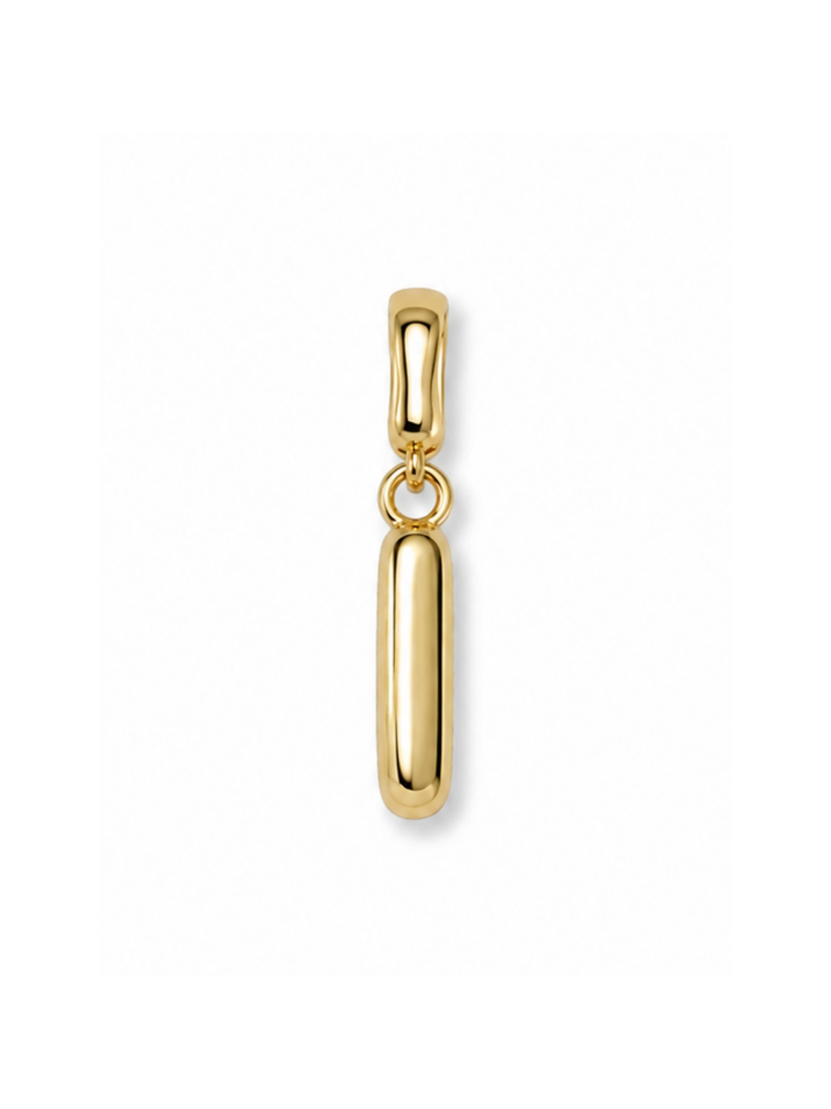 Bubble Initial Clip Charm