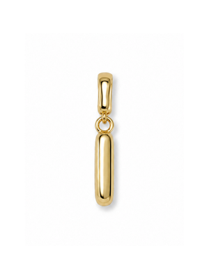 Bubble Initial Clip Charm