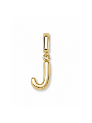 Bubble Initial Clip Charm