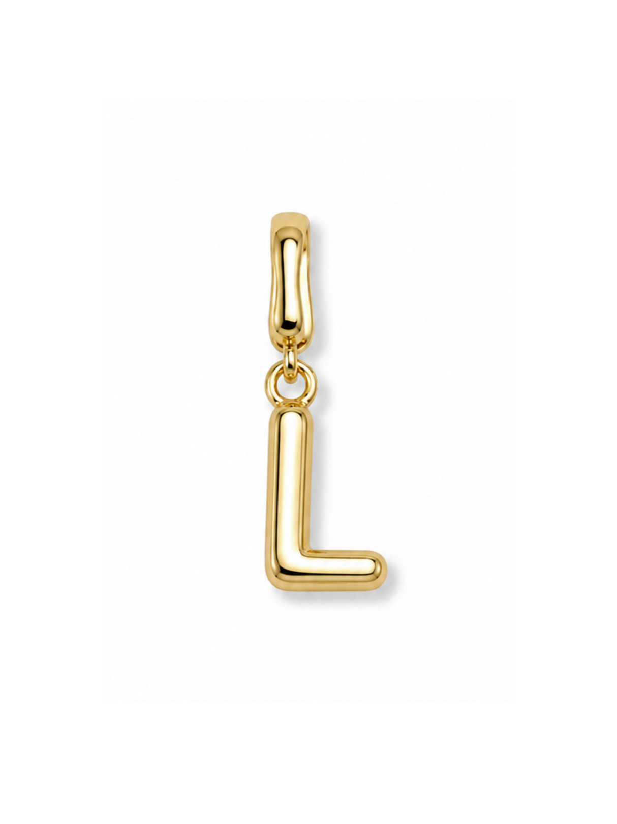 Bubble Initial Clip Charm