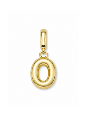 Bubble Initial Clip Charm