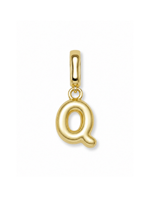 Bubble Initial Clip Charm