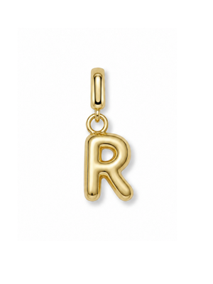 Bubble Initial Clip Charm