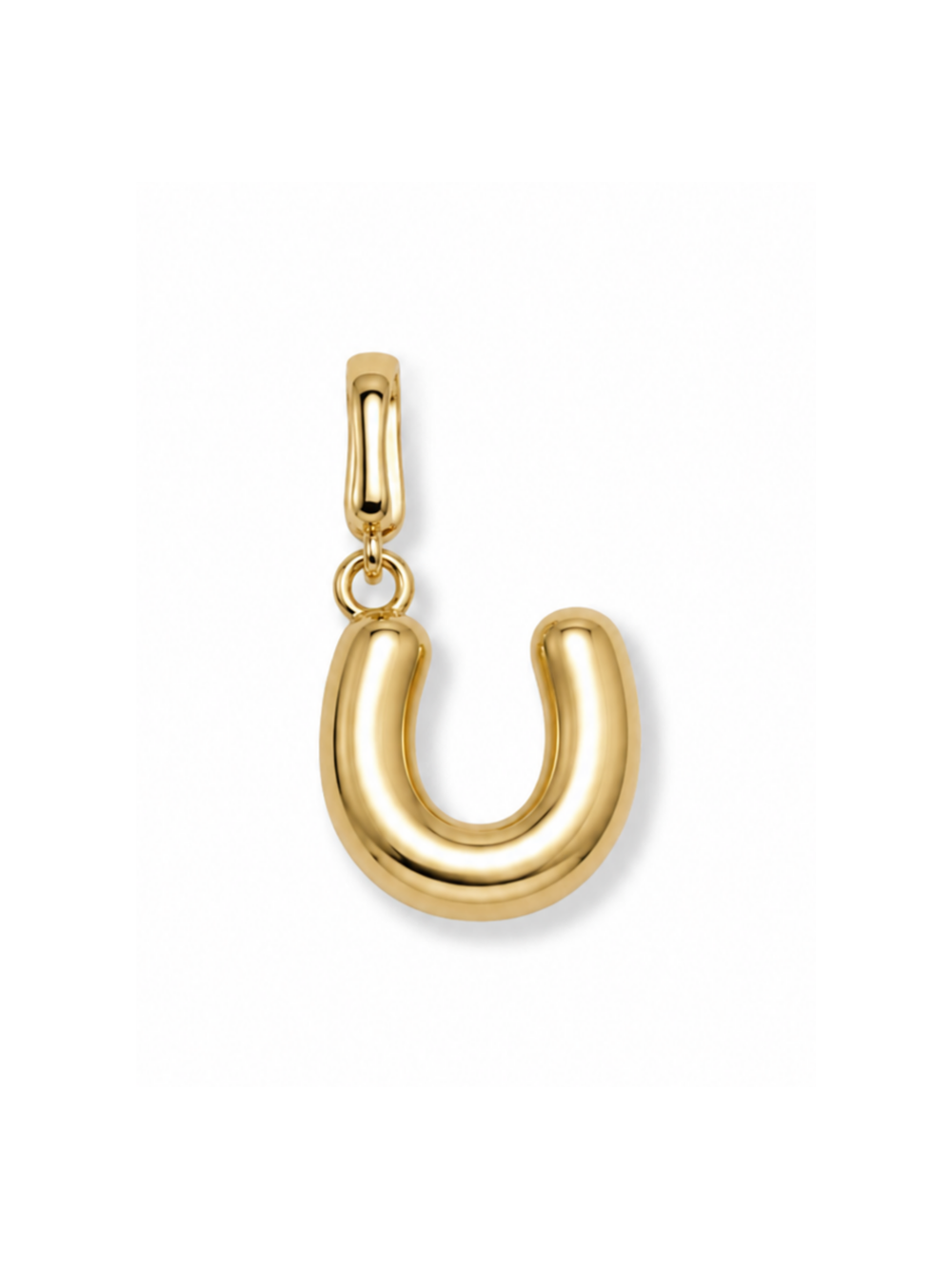 Bubble Initial Clip Charm