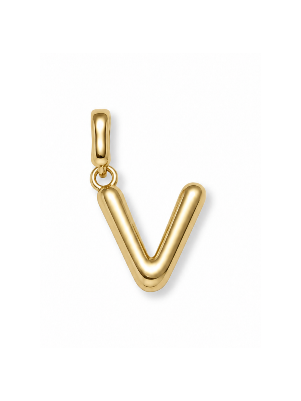 Bubble Initial Clip Charm