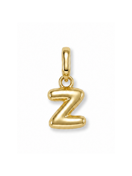 Bubble Initial Clip Charm