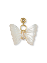 Butterfly Pearl Grip Charm