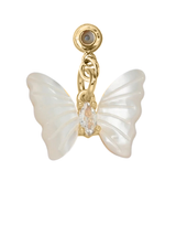 Butterfly Pearl Grip Charm