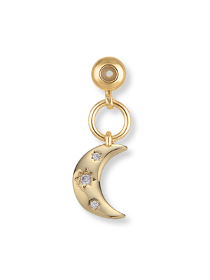 Crescent Moon Grip Charm