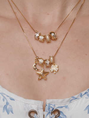 Crescent Moon Grip Charm