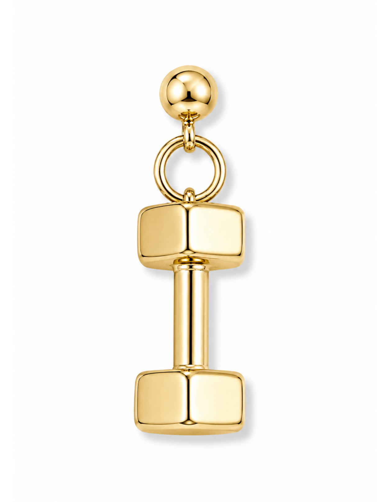 Dumbbell Grip Charm