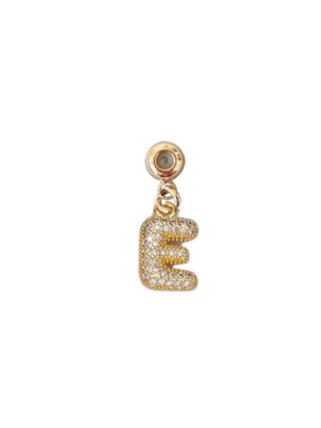 Bubble Letter Grip Charm