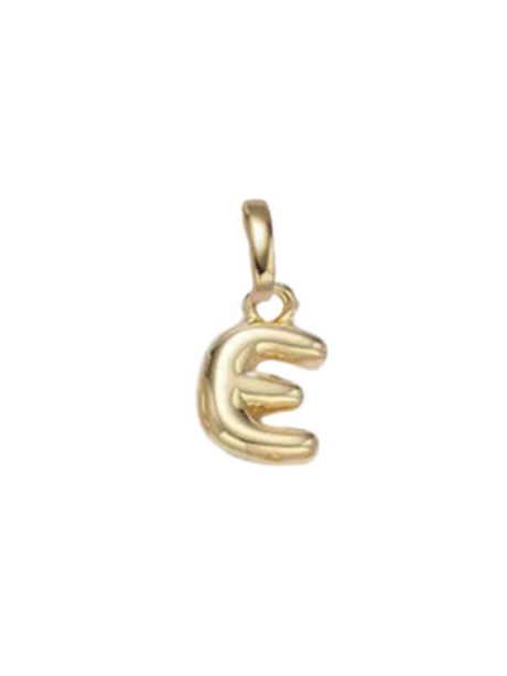 Bubble Initial Clip Charm