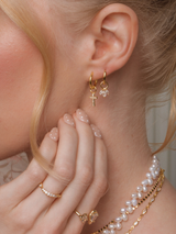 Faith Huggie Earring