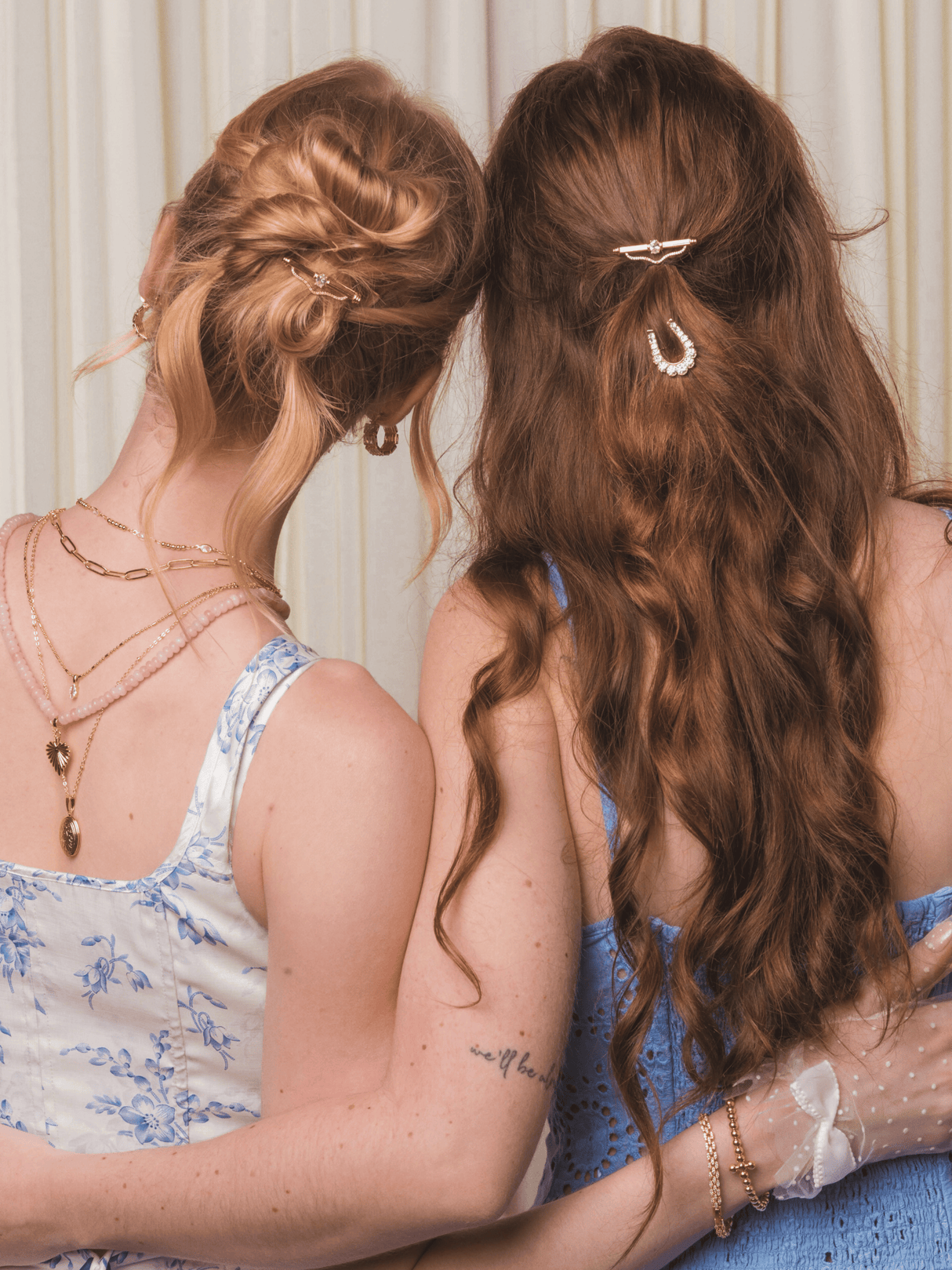 Filly Horseshoe Brooch