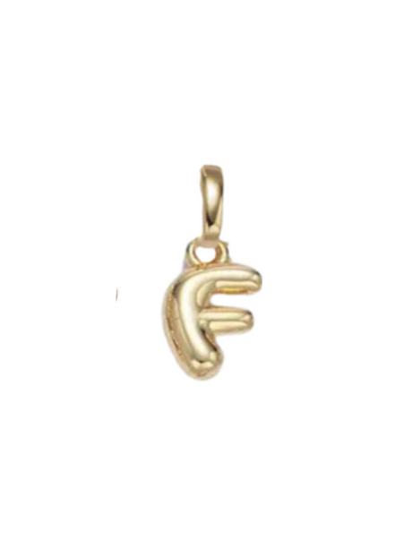 Bubble Initial Clip Charm