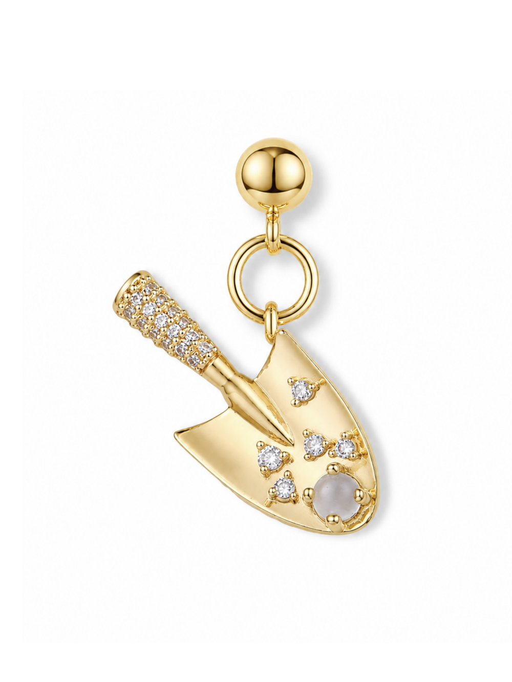 Garden Shovel Grip Charm
