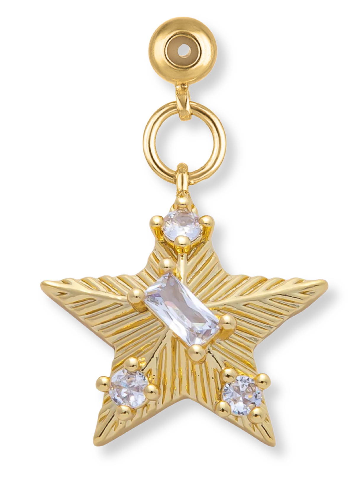 Gem Star Grip Charm