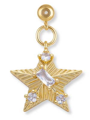 Gem Star Grip Charm
