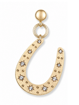 Glam Horseshoe Grip Charm