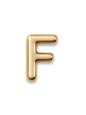 Gold Letter Slide Charms Letter F