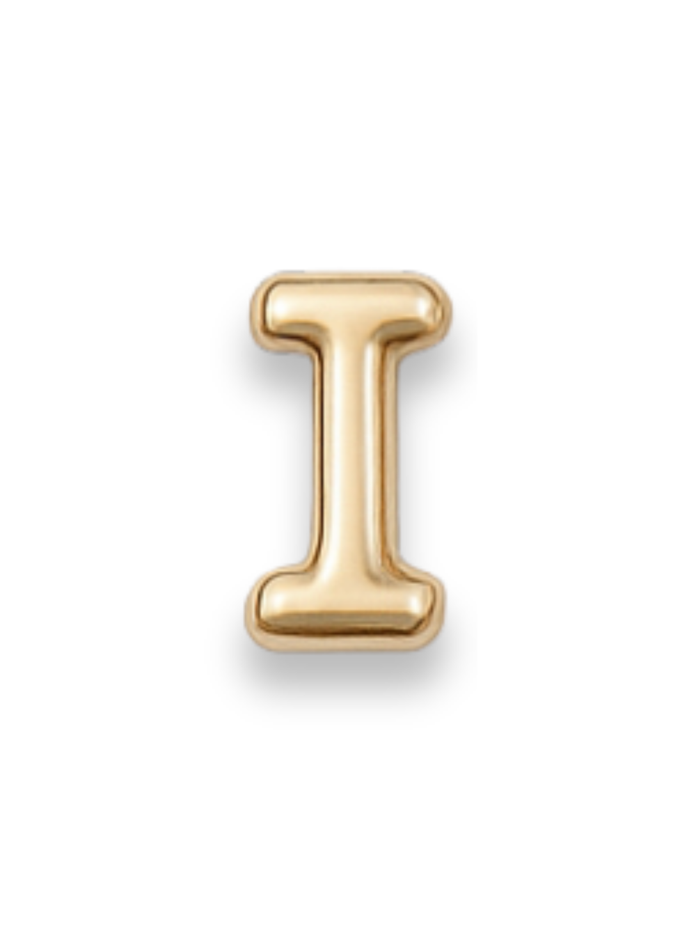 Gold Letter Slide Charms