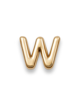 Gold Letter Slide Charms