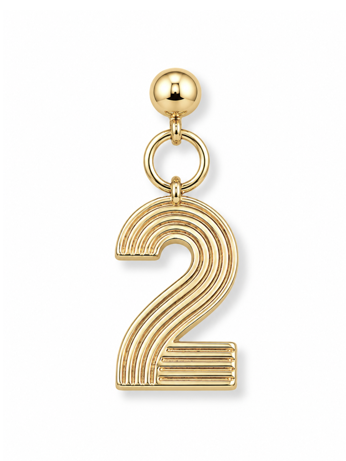 Groove Number Grip Charm