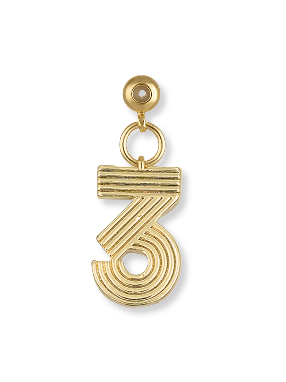 Groove Number Grip Charm