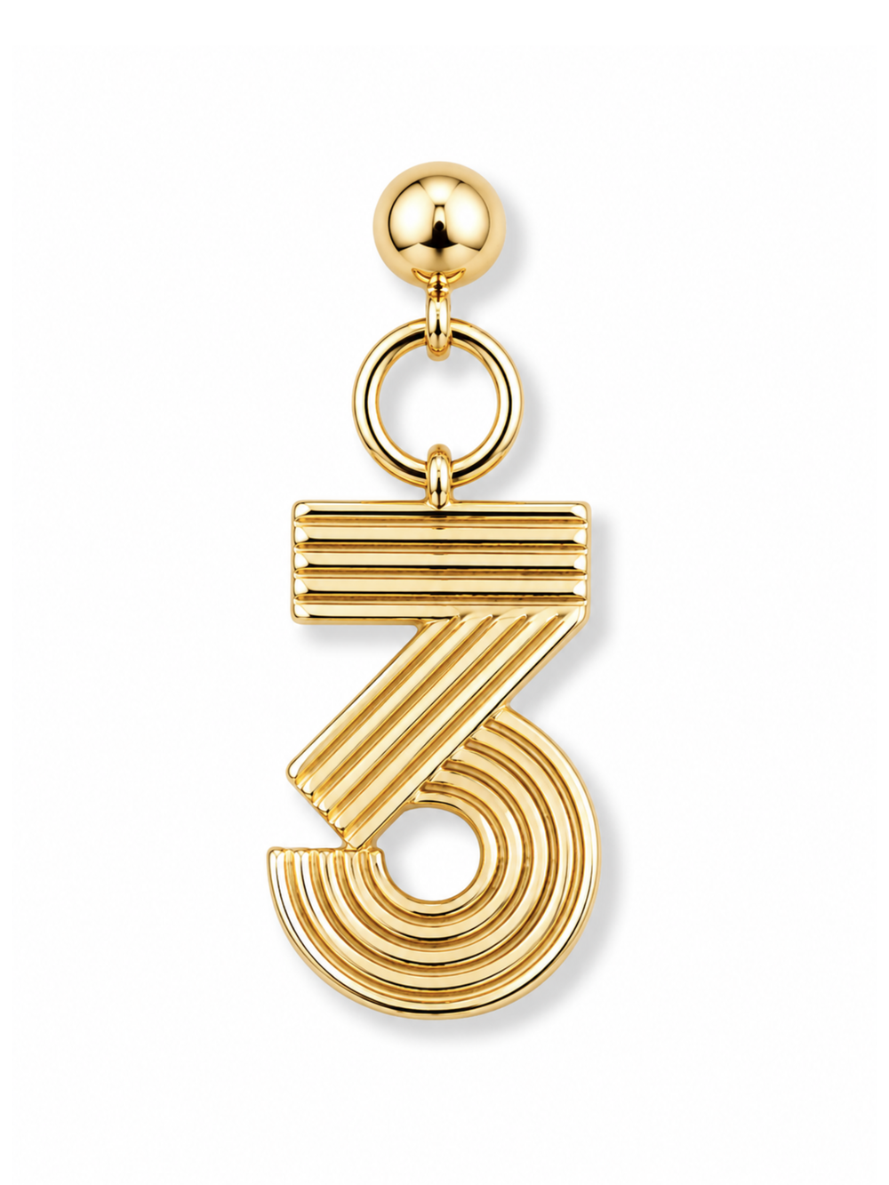 Groove Number Grip Charm