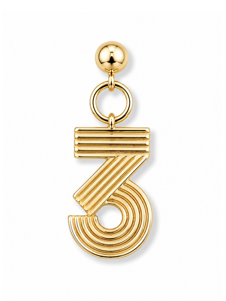 Groove Number Grip Charm
