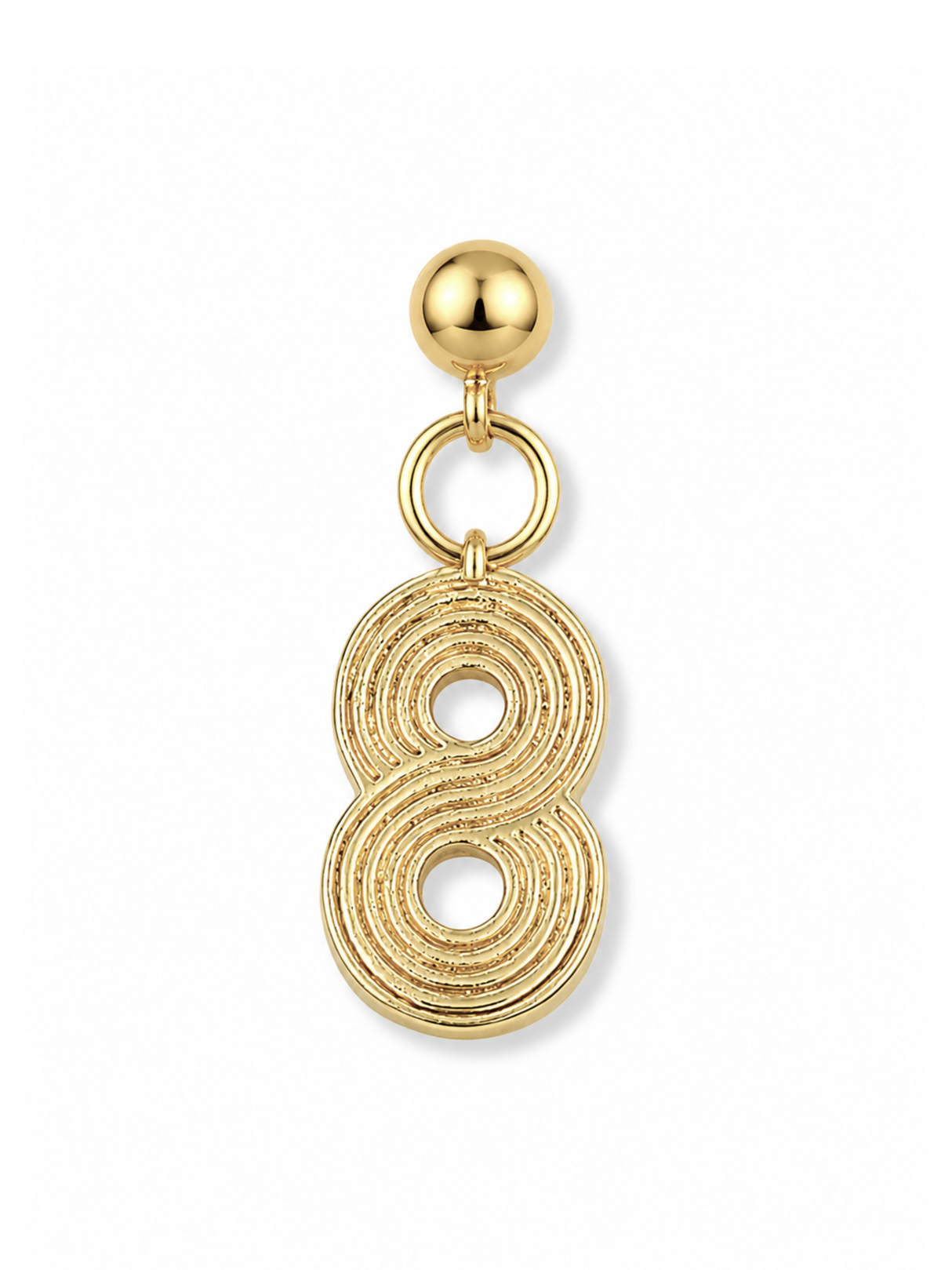 Groove Number Grip Charm