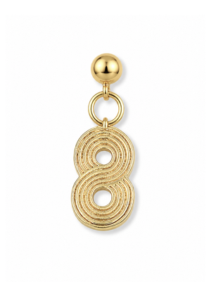 Groove Number Grip Charm