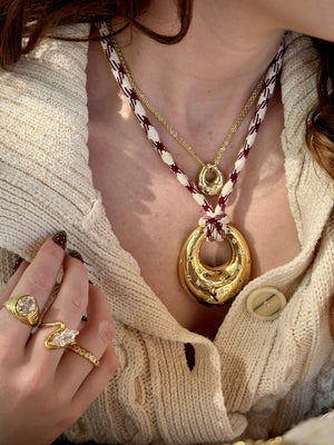 Hazel Statement Rope Necklace