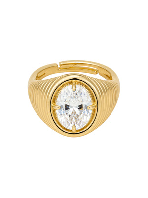 Helen Signet Statement Ring
