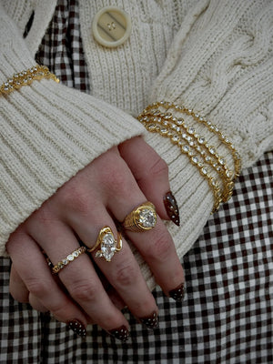 Helen Signet Statement Ring
