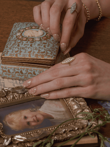 Her Pave Ring
