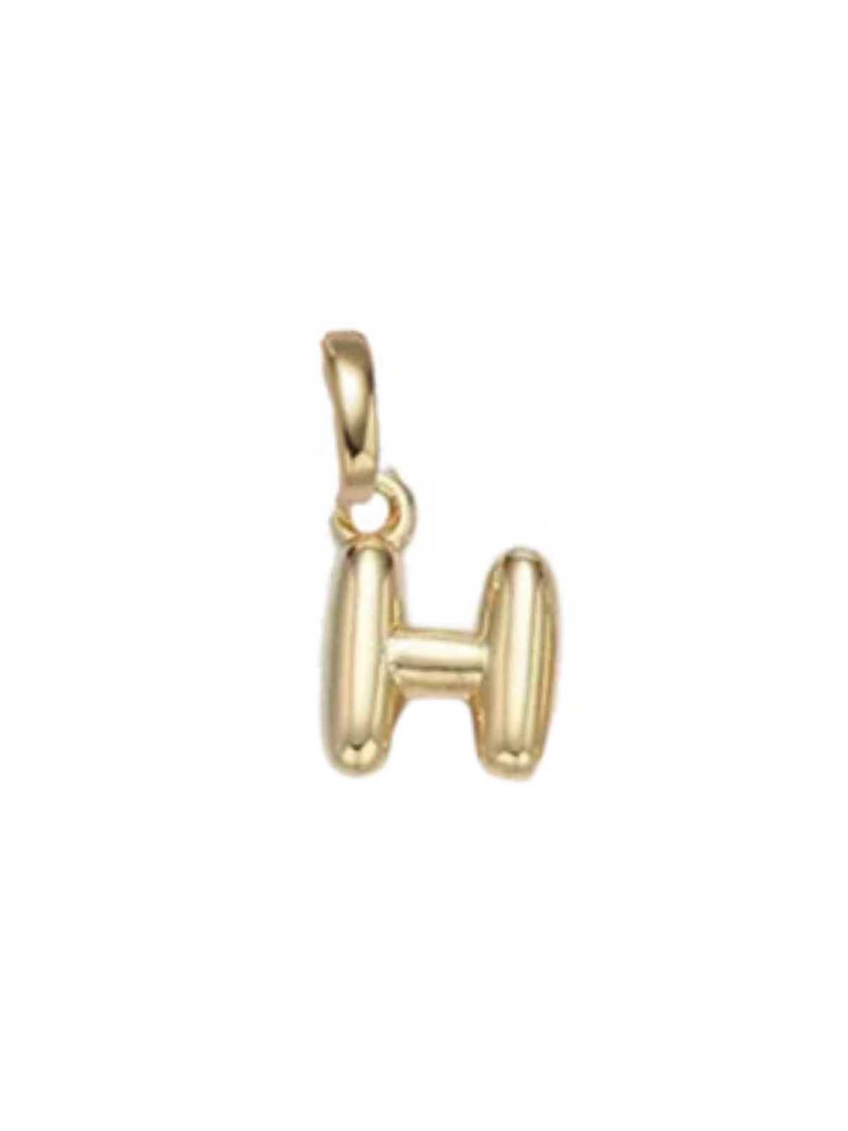 Bubble Initial Clip Charm