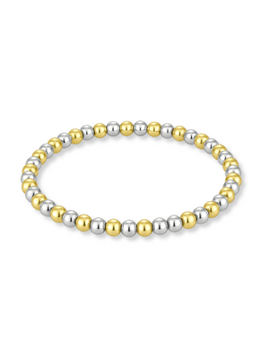 Mixed Stretch Bead Bracelet 4MM