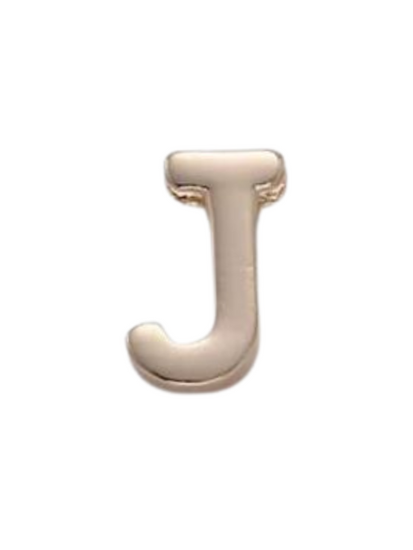 Gold Letter Slide Charms