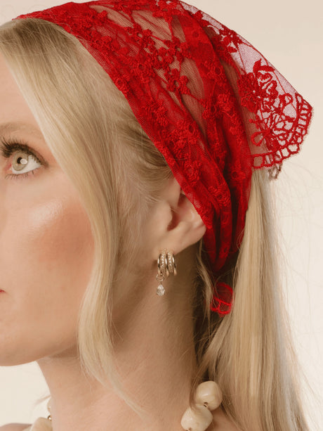 Kaia Triple Teardrop Post Earring