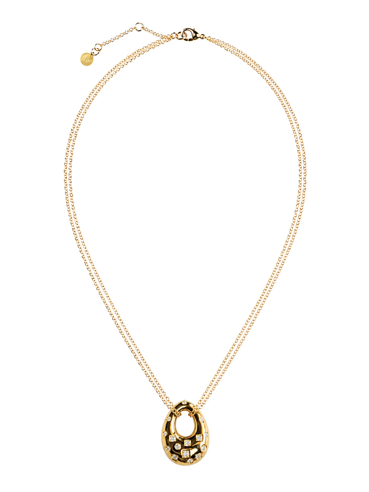 Kenn Double Chain Necklace