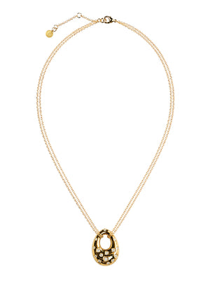 Kenn Double Chain Necklace