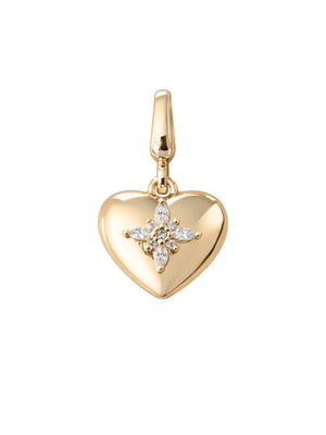 Keepsake Heart Clip Charm