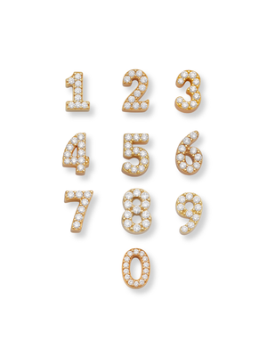 Lux Numerical Slide Charm