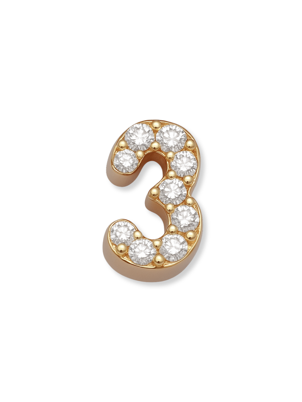 LUX Numerical Slide Charm Number 3