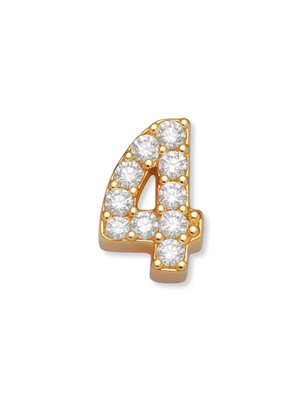 LUX Numerical Slide Charm Number 4