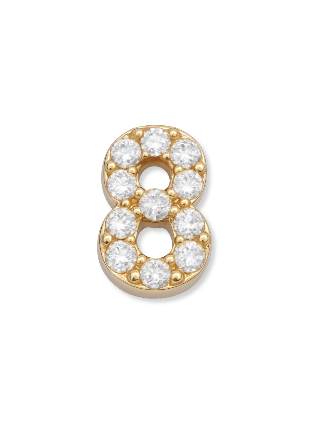 LUX Numerical Slide Charm Number 8